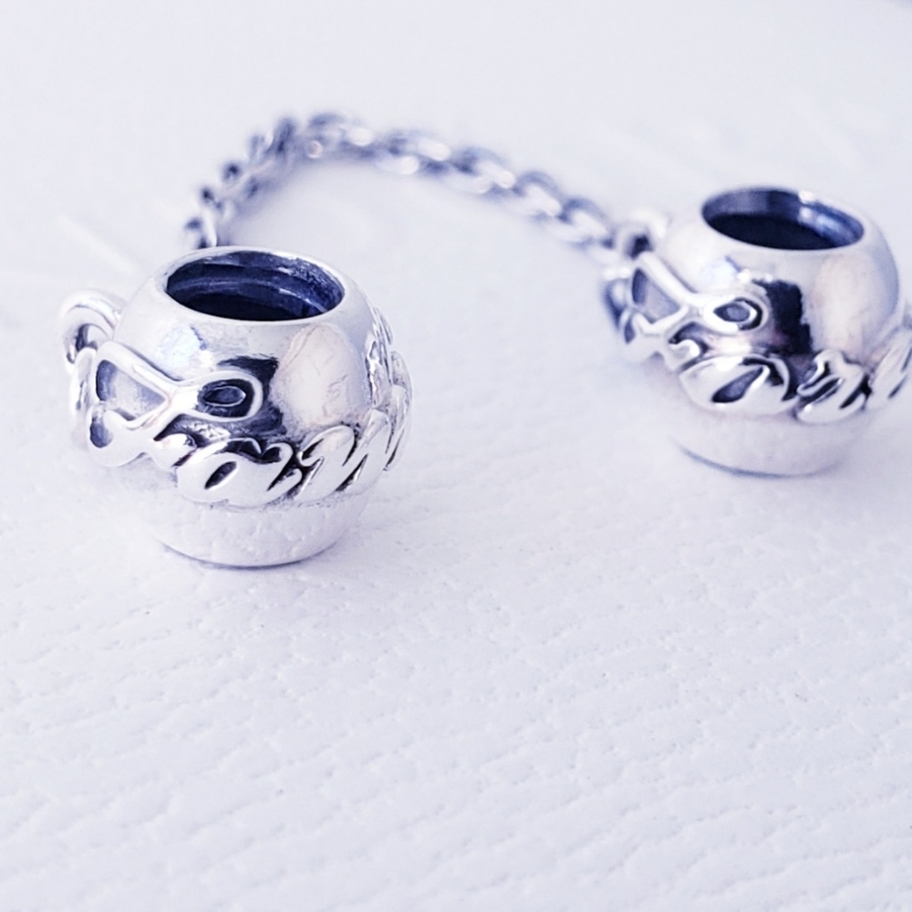 🛡Authentic Pandora ⭐️RETIRED⭐️ SAFETY CHAIN